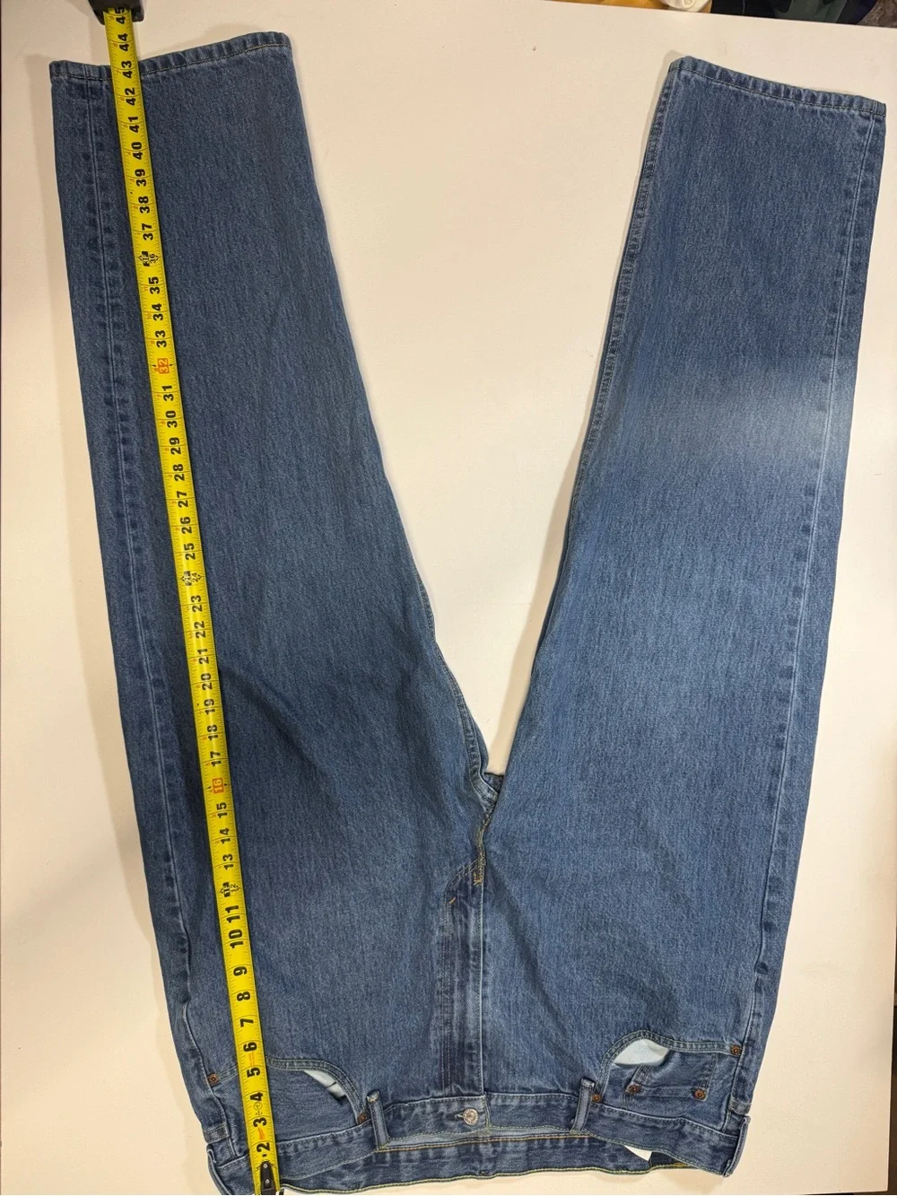 Levi's Men's Straight Leg Denim Jeans in Blue